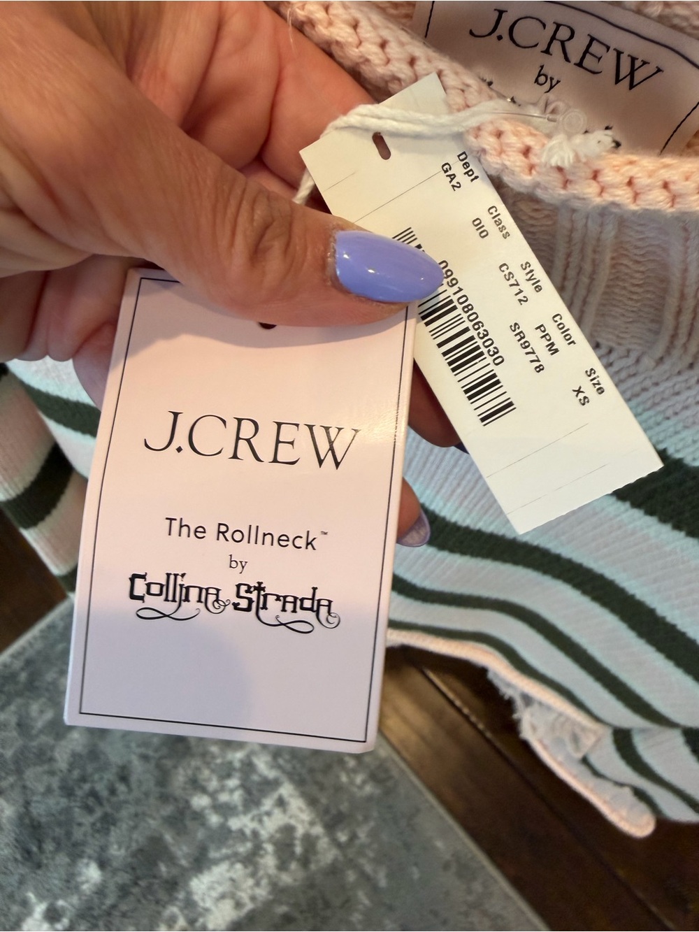 NWT J. Crew The Rollneck Sweater by Collina Strada - Picture 3 of 7